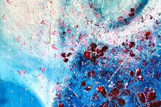 191 the fresh garden, 100x80, acrylics on canvas