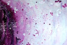 196, the pink garden, 150x120, acrilico su tela